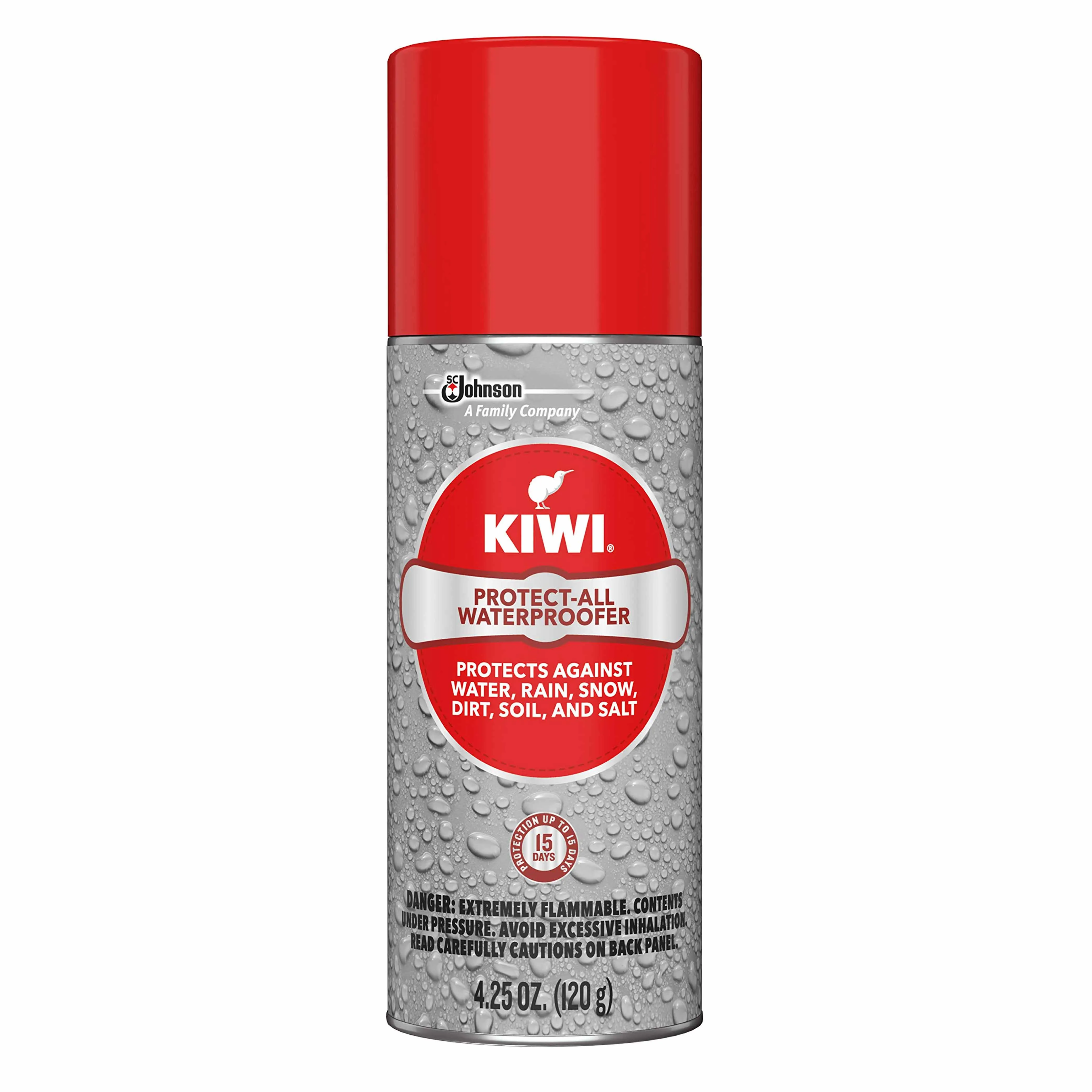 1 KIWI Protect All Weather Proofer Leather & Fabric Footwear Shoes Boots 4.25 Oz