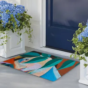 Abstract Face Doormat Stylish Home Decor Welcome Doormat Housewarming Gift