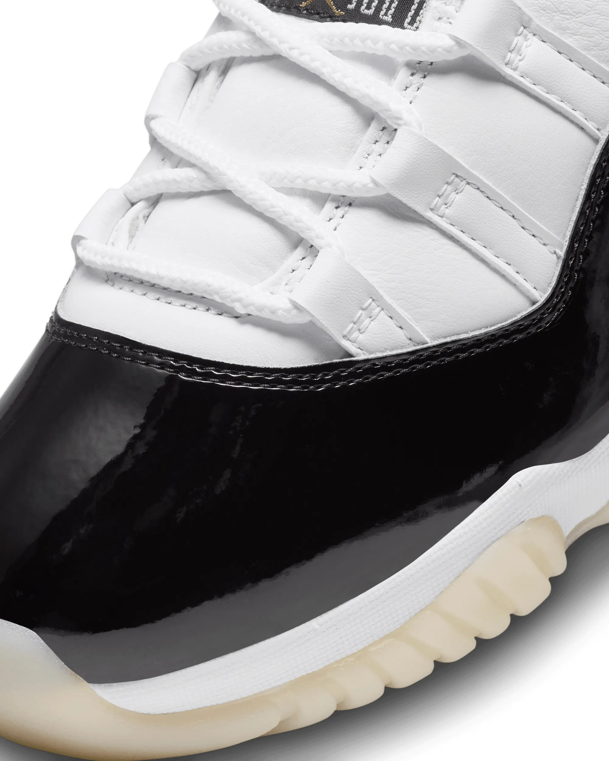 Air Jordan 11 Retro "Gratitude" - White / Metallic Gold-Black