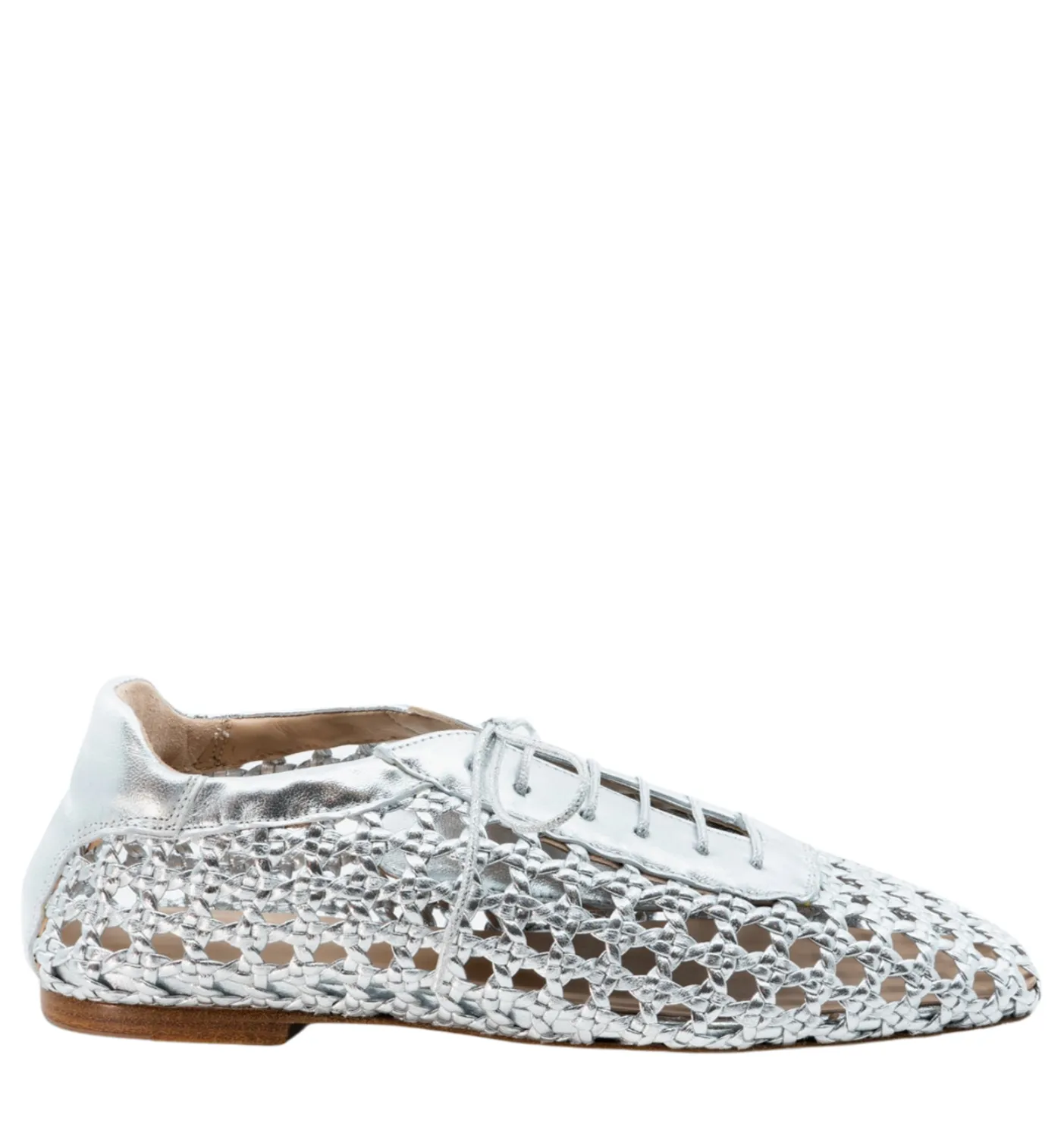 Antonia Flat in Leather