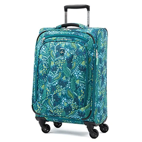 Atlantic Ultra Lite Softsides Carry-On Exp. Spinner, Lulu Green