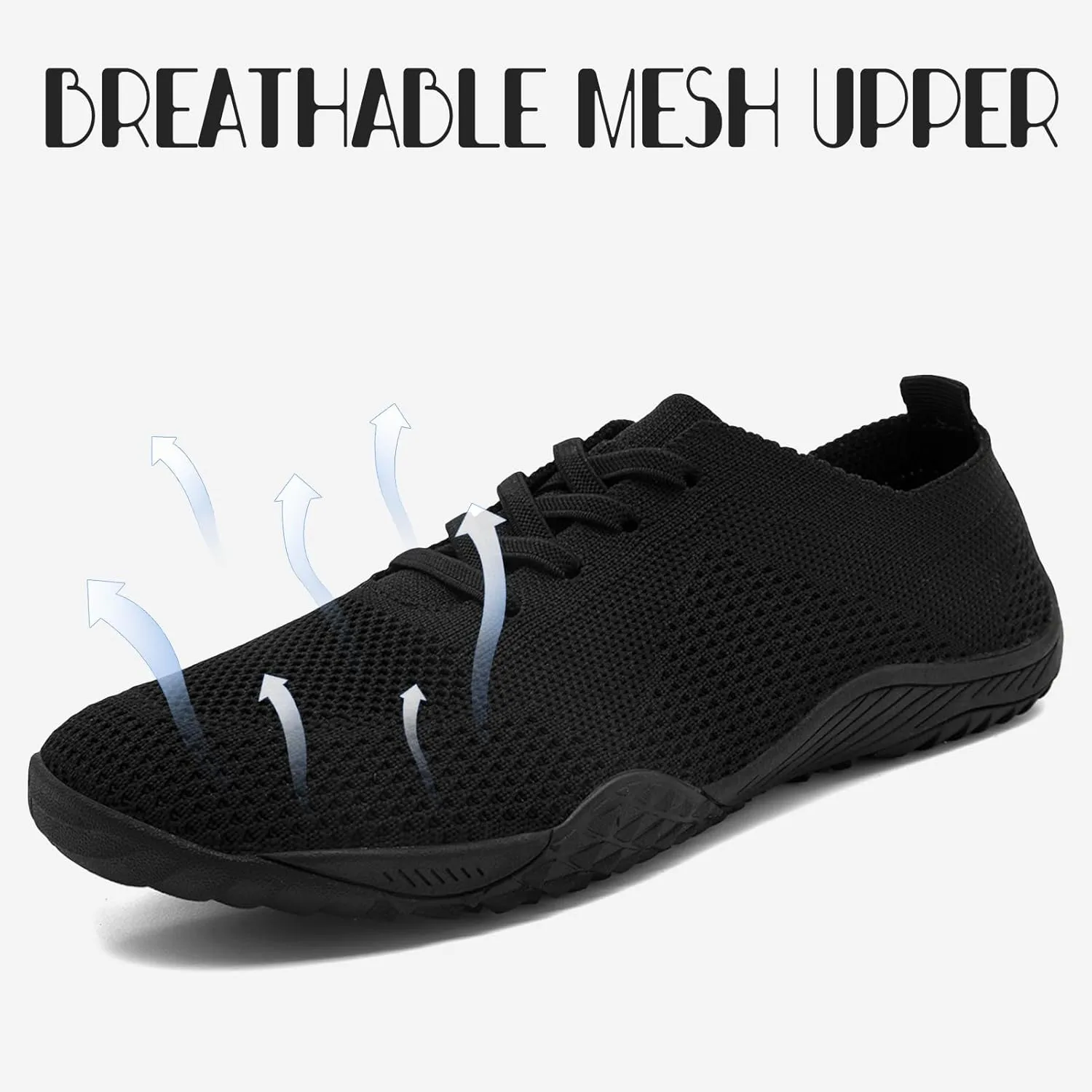 Barefoot Shoes Women Tennis Slip On Sneakers for Women Gym Running Zero Drop Workout Trail Minimalist Shoes