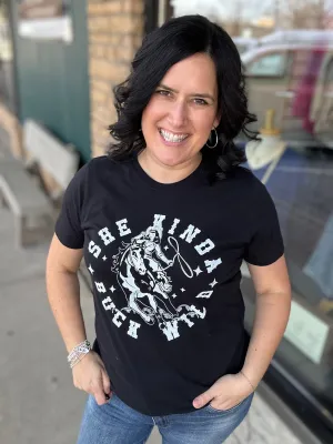 Black Buck Wild Graphic T