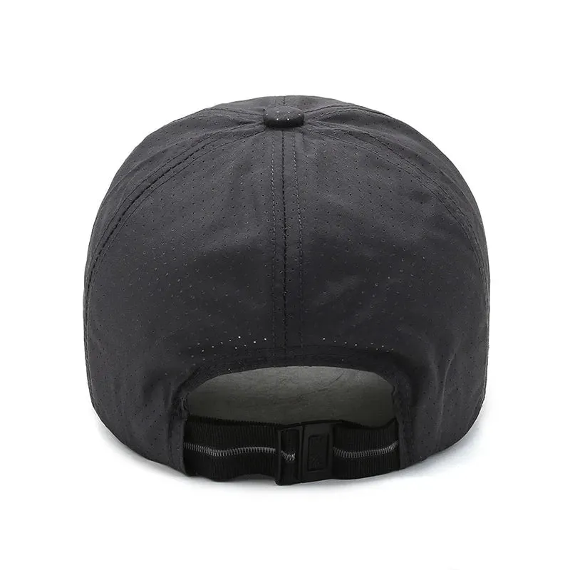 Breathable Quick Dry Adjustable Baseball Cap
