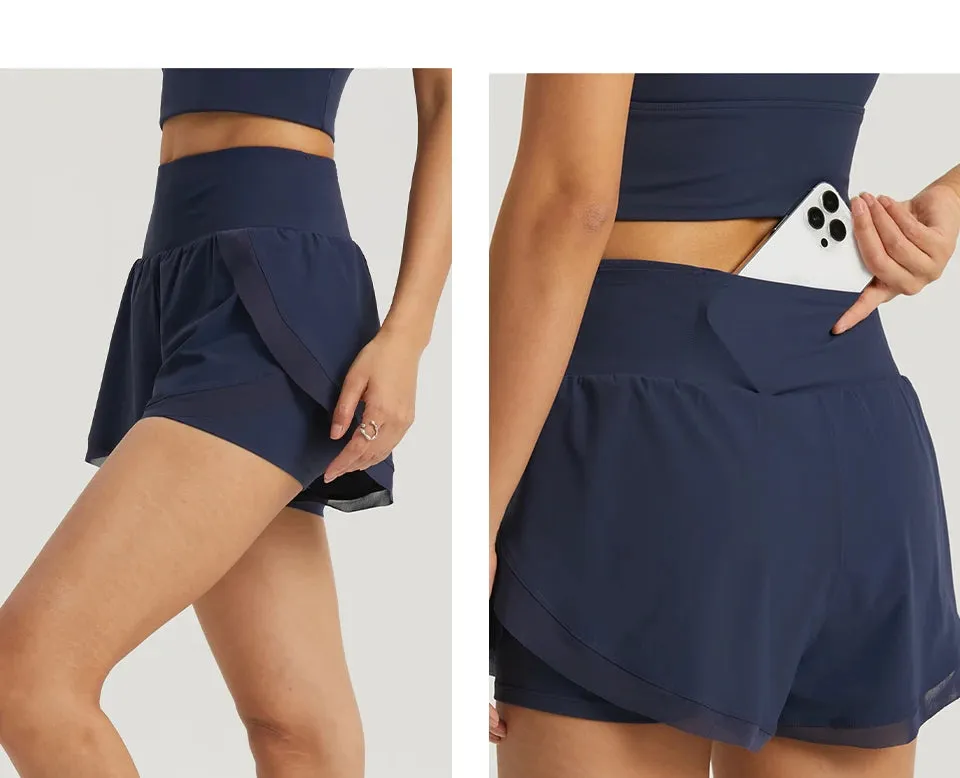 Breathable Summer Sports Shorts with Pockets