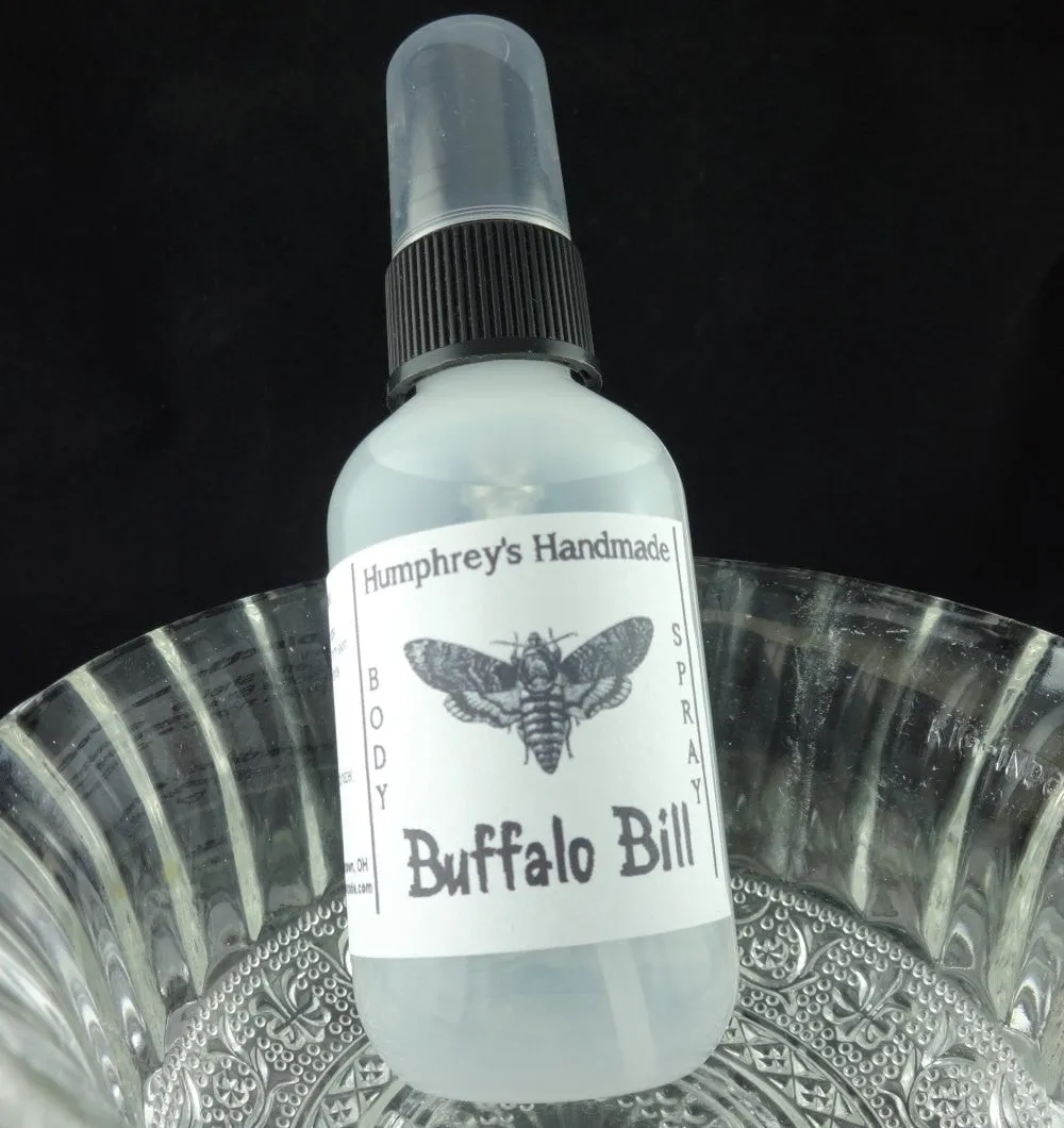 BUFFALO BILL Body Spray | Leather Scented | Room Spray