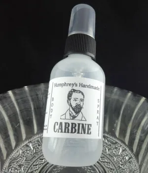 CARBINE Men's Body Spray | Gun Oil Scent | All Natural Room Spray