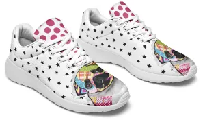Collage Pup Pug Sneakers