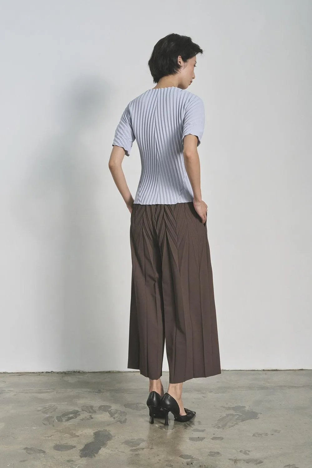 GIN LEE STUDIO | Ava Top | Light Blue