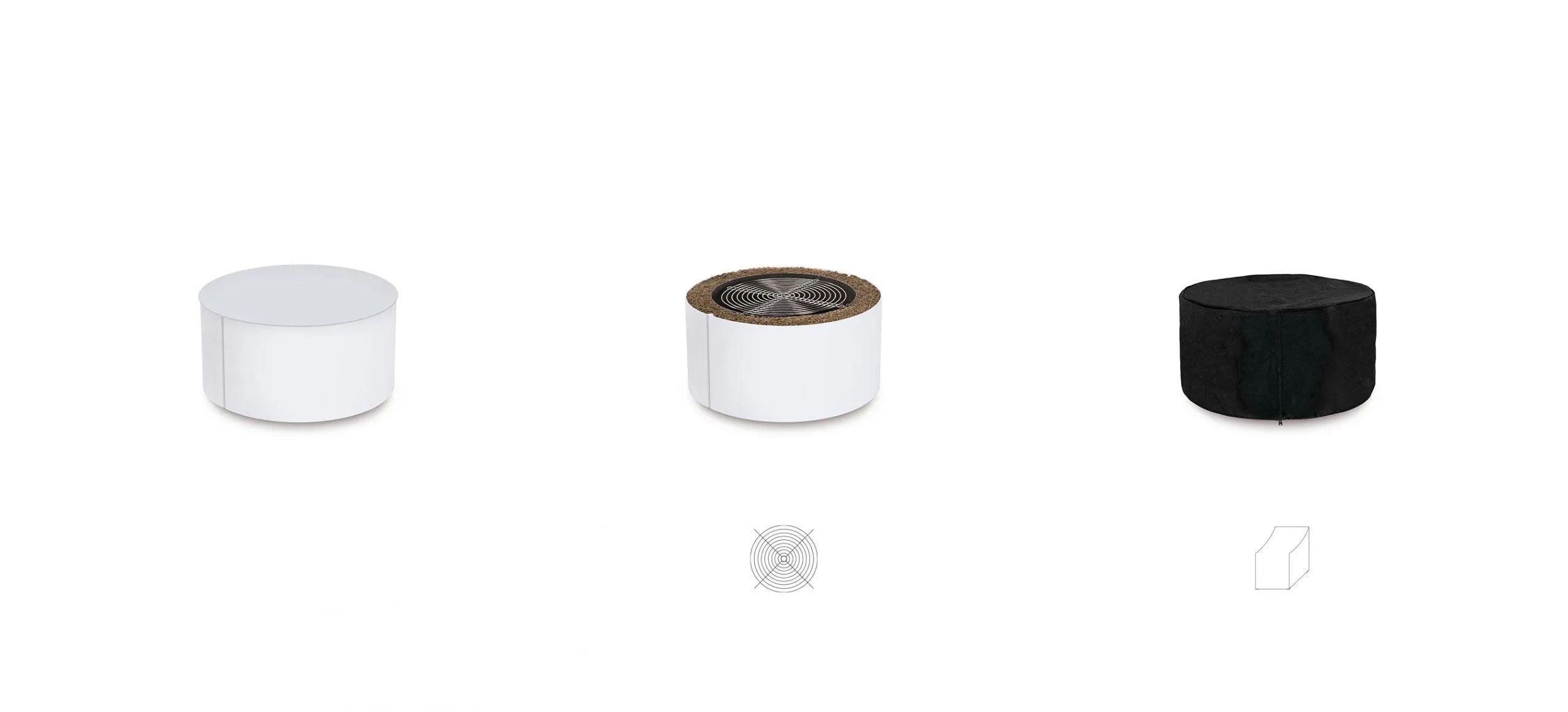Mangiafuoco 31" Fire Pit