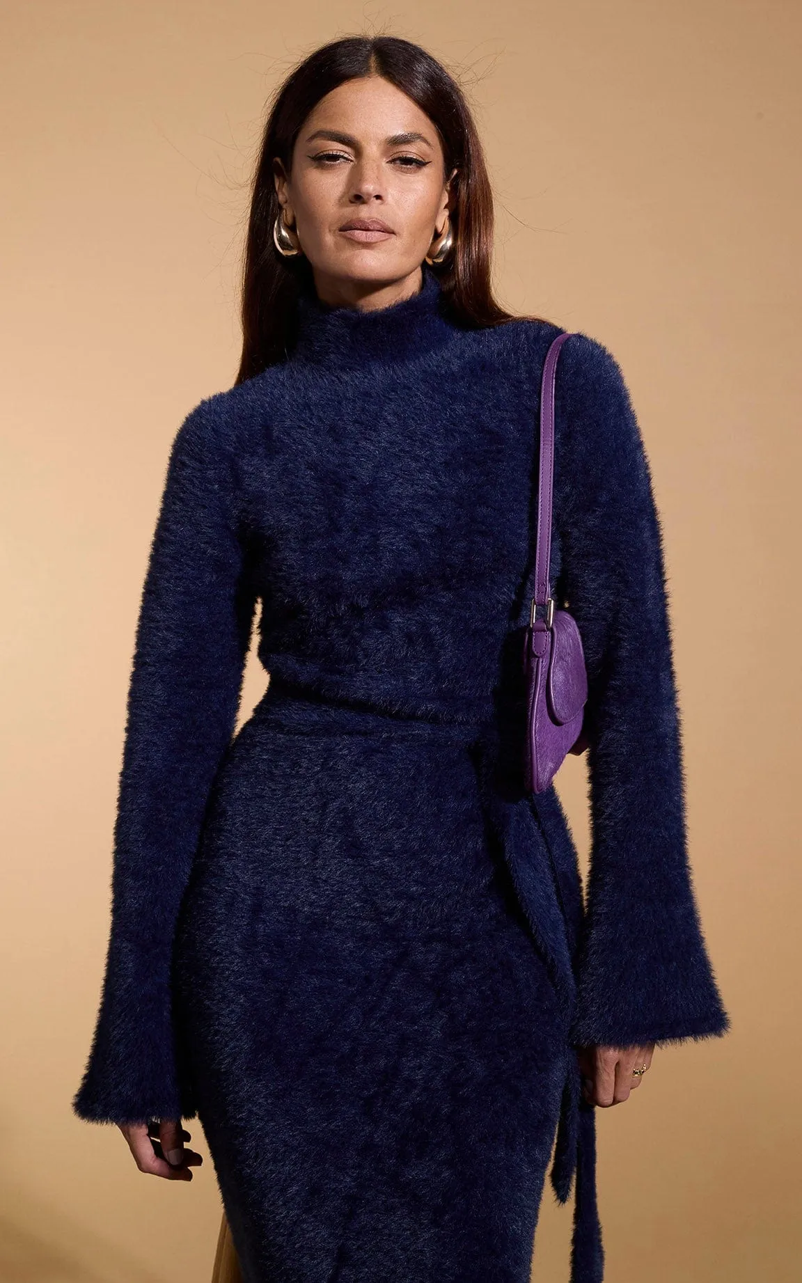 Marlow Dress in Navy