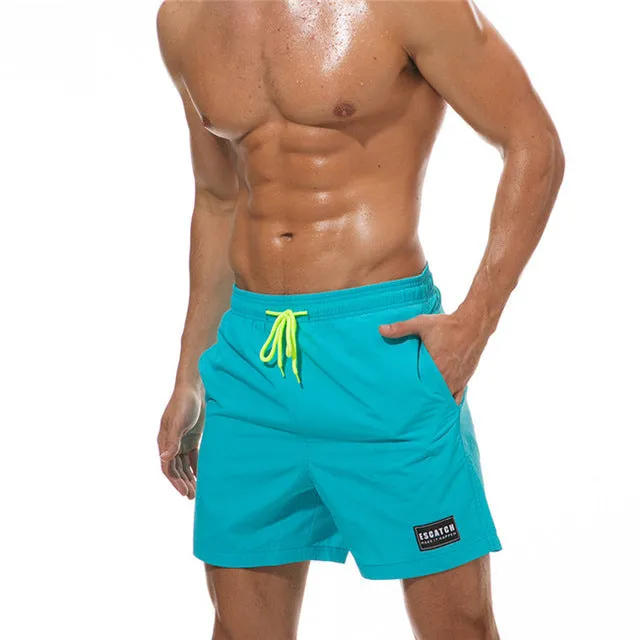 Men Running Gym Shorts Quick Dry Swimwear