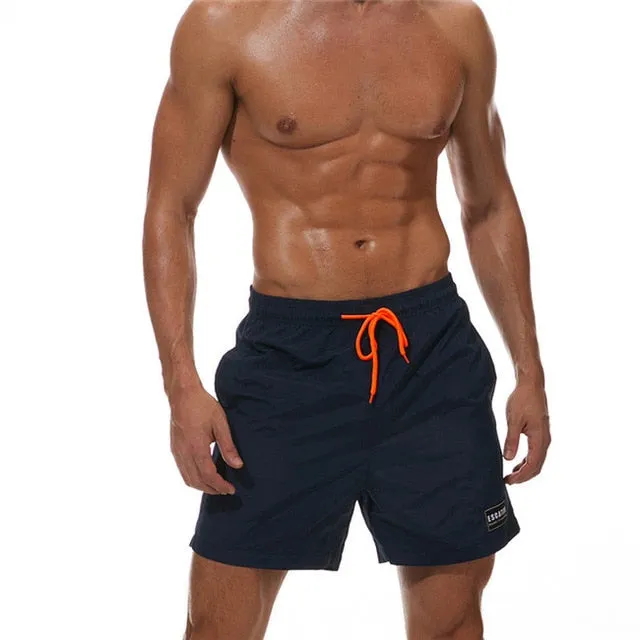 Men Running Gym Shorts Quick Dry Swimwear