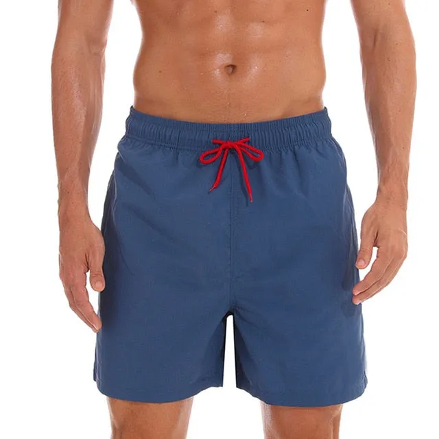 Men Running Gym Shorts Quick Dry Swimwear