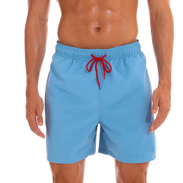 Men Running Gym Shorts Quick Dry Swimwear