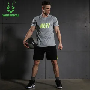 Men Sport Suits Quick Dry Basketball Soccer Training Tracksuits Fitness Gym Clothing Running Sets