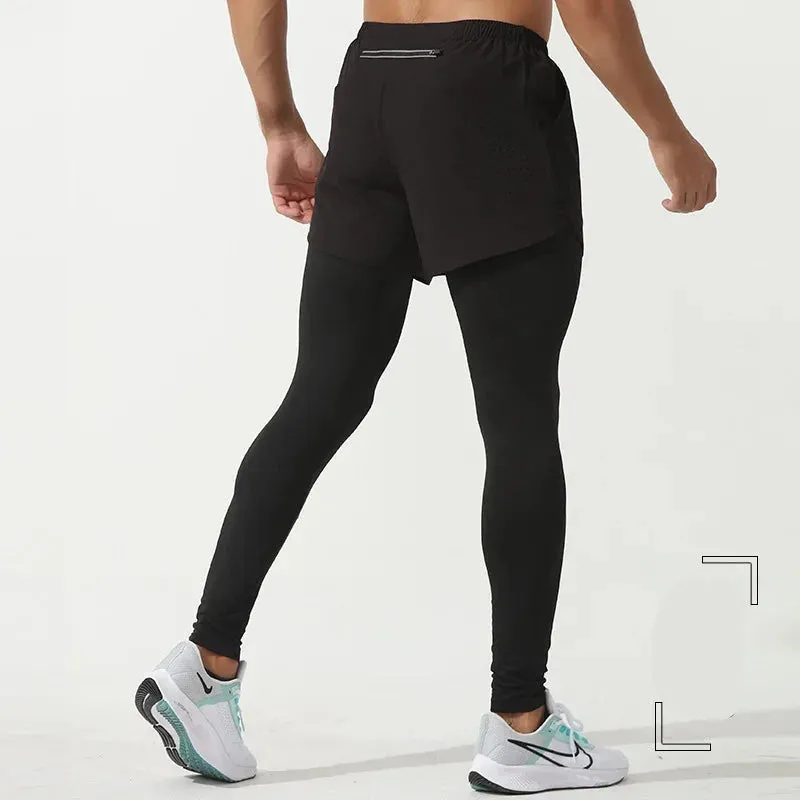 Men's 2-in-1 Quick Dry Running Shorts