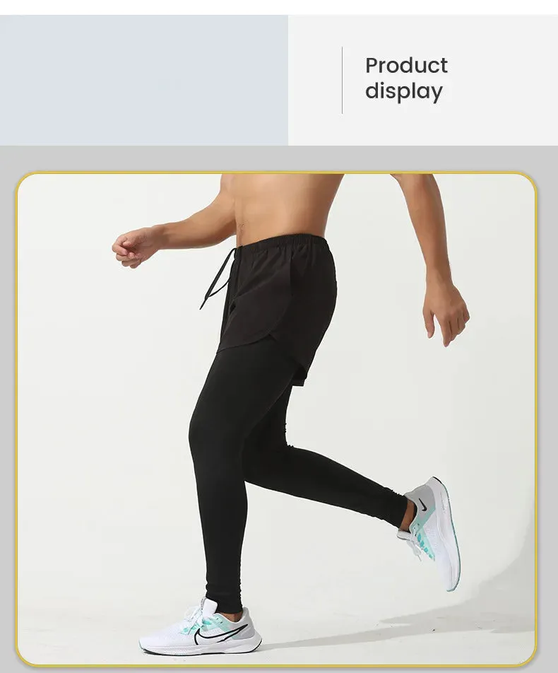Men's 2-in-1 Quick Dry Running Shorts