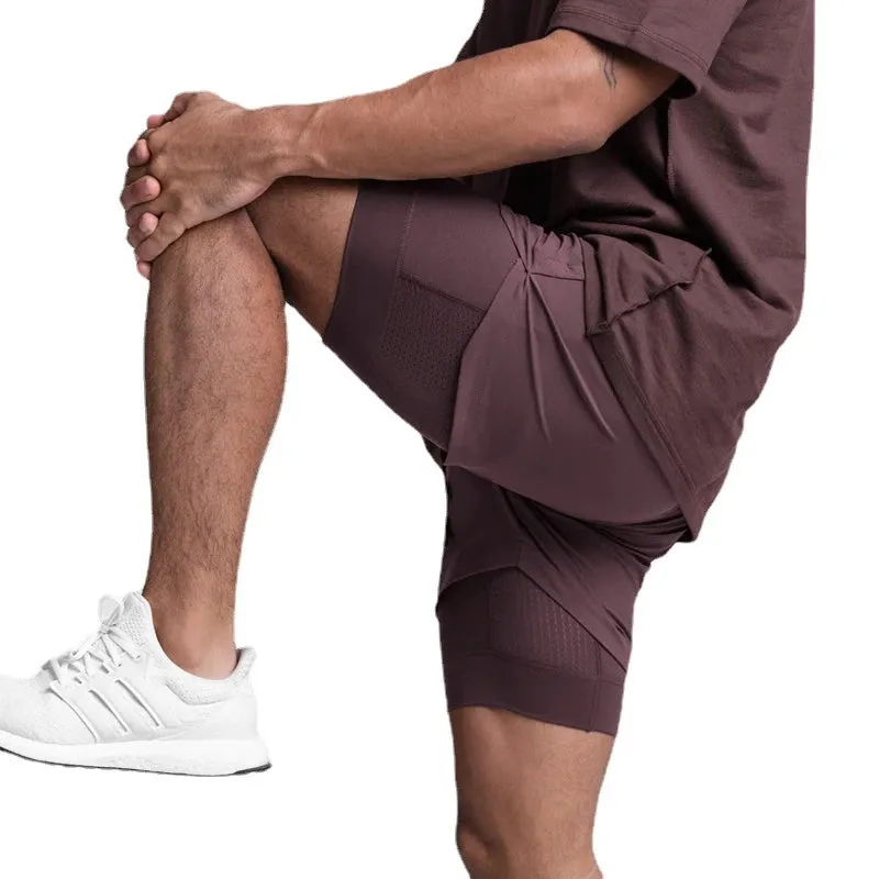 Men's 2-in-1 Quick Dry Sports Shorts