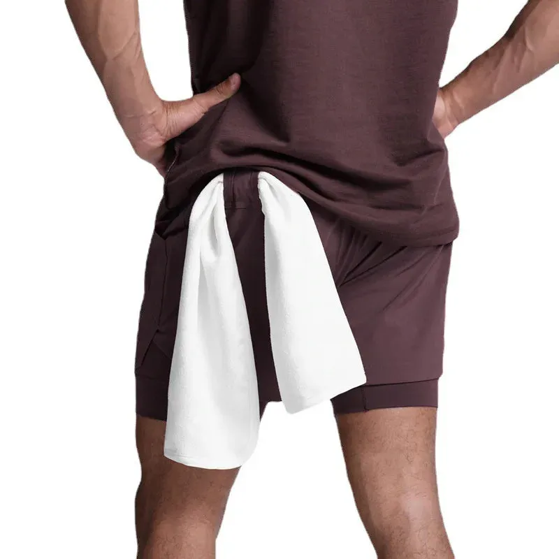 Men's 2-in-1 Quick Dry Sports Shorts