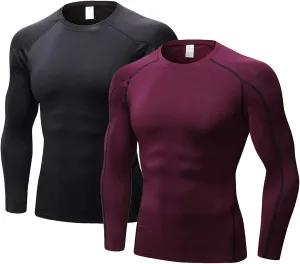 Men's Bodybuilding T - Shirt Slim Quick Dry Compression Shirt Short Sleeve Running Baselayer Top