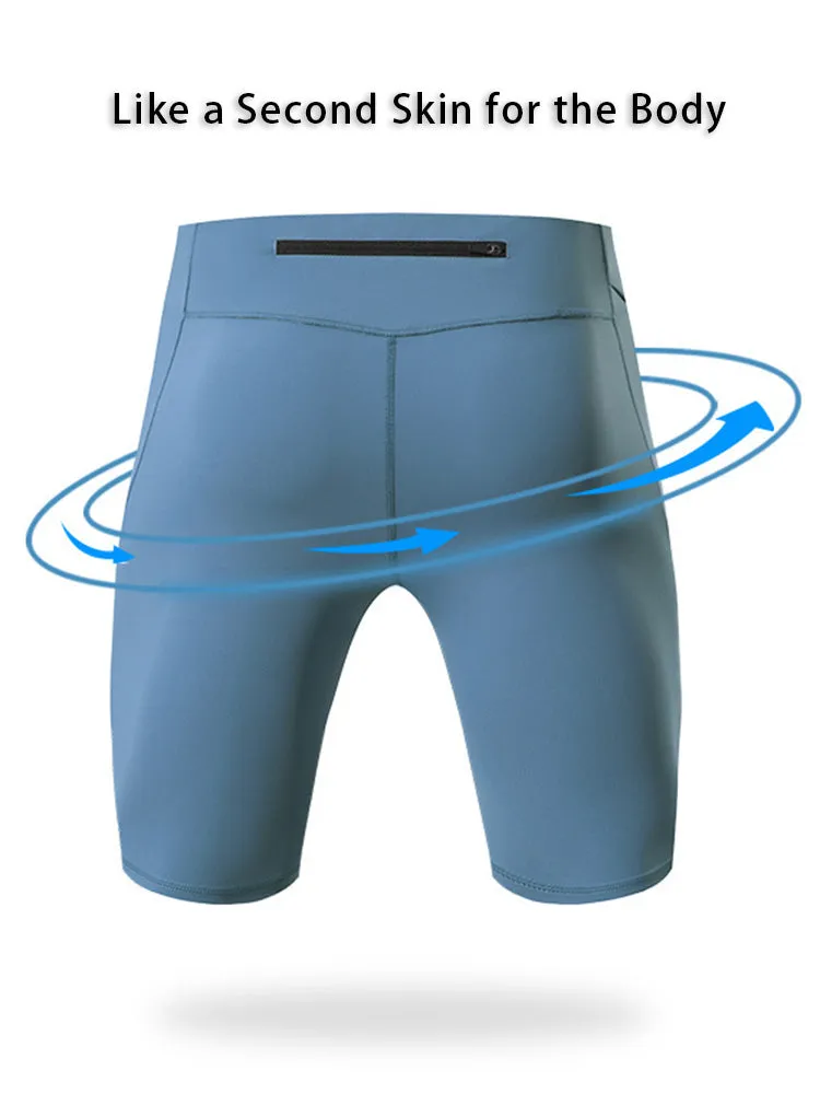 Men's High-Stretch Fitness Sports Quick-Dry Compression Shorts