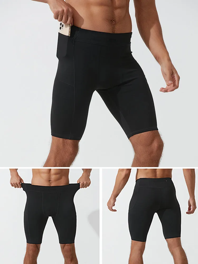 Men's High-Stretch Fitness Sports Quick-Dry Compression Shorts