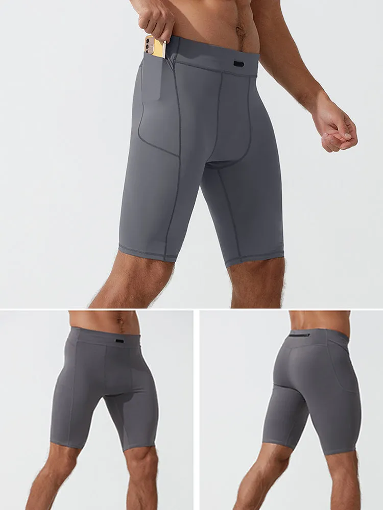 Men's High-Stretch Fitness Sports Quick-Dry Compression Shorts