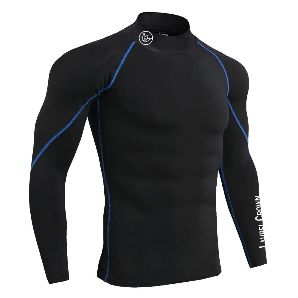 Men's Long Sleeve Fitness Training Shirt - Quick Dry