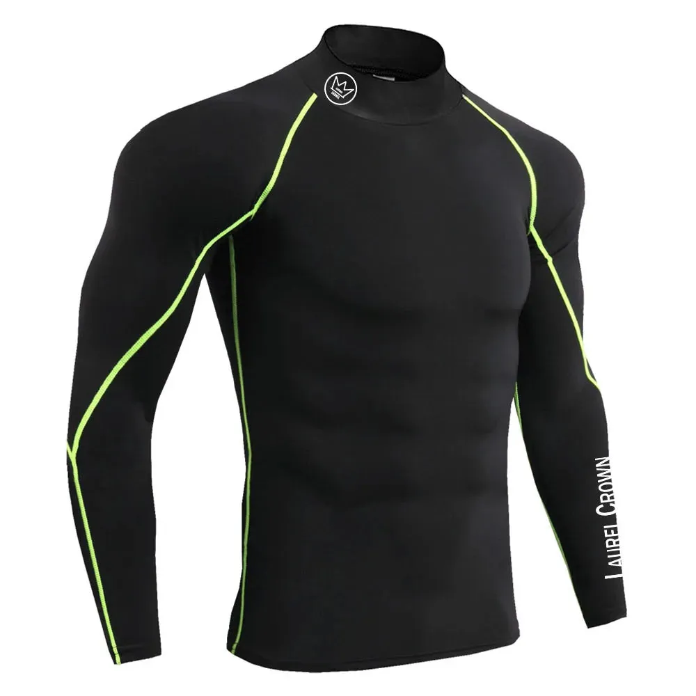 Men's Long Sleeve Fitness Training Shirt - Quick Dry