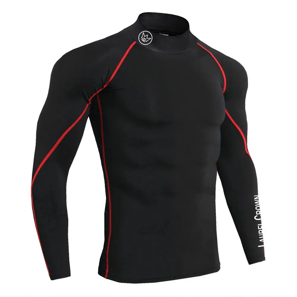 Men's Long Sleeve Fitness Training Shirt - Quick Dry