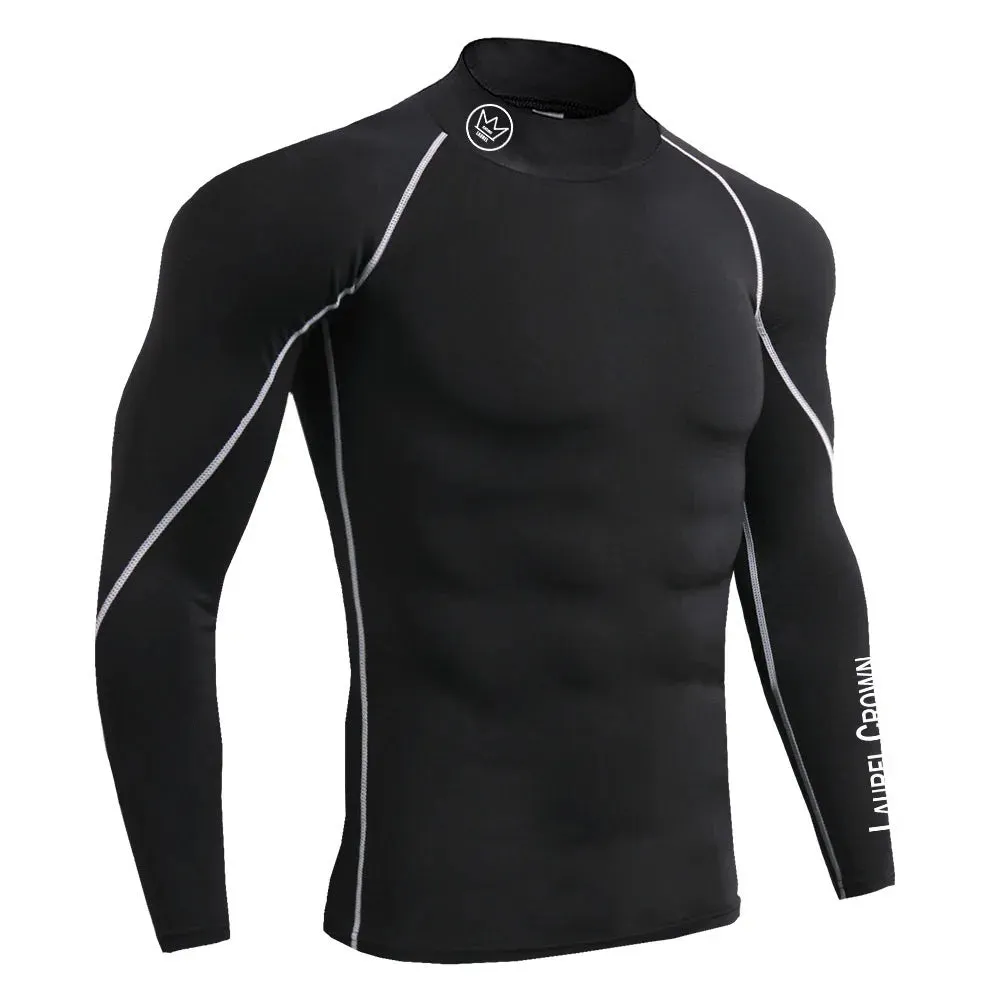 Men's Long Sleeve Fitness Training Shirt - Quick Dry