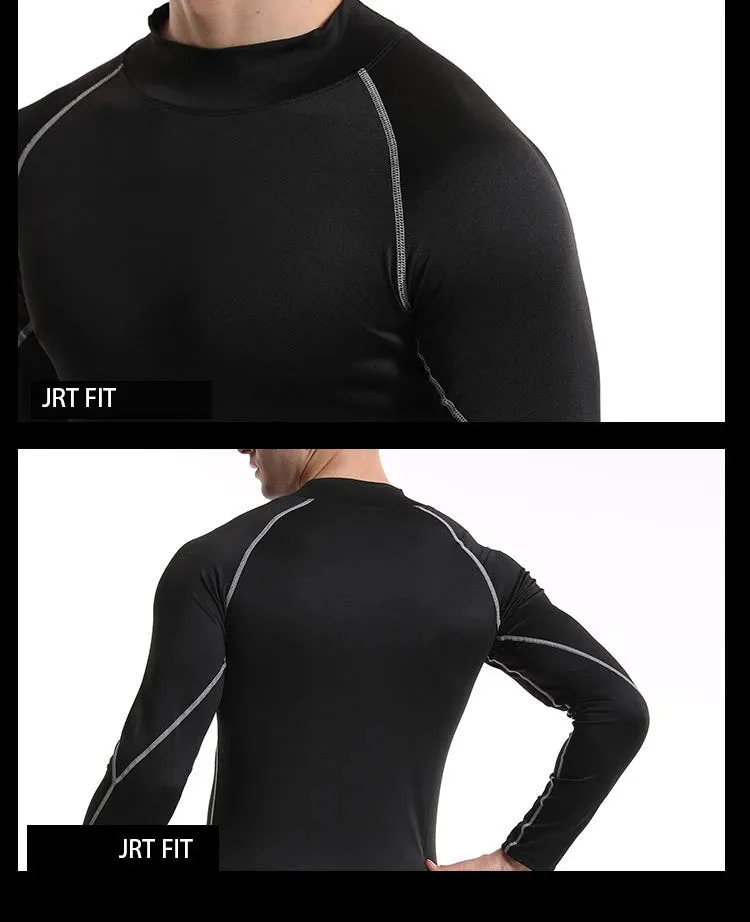 Men's Long Sleeve Fitness Training Shirt - Quick Dry