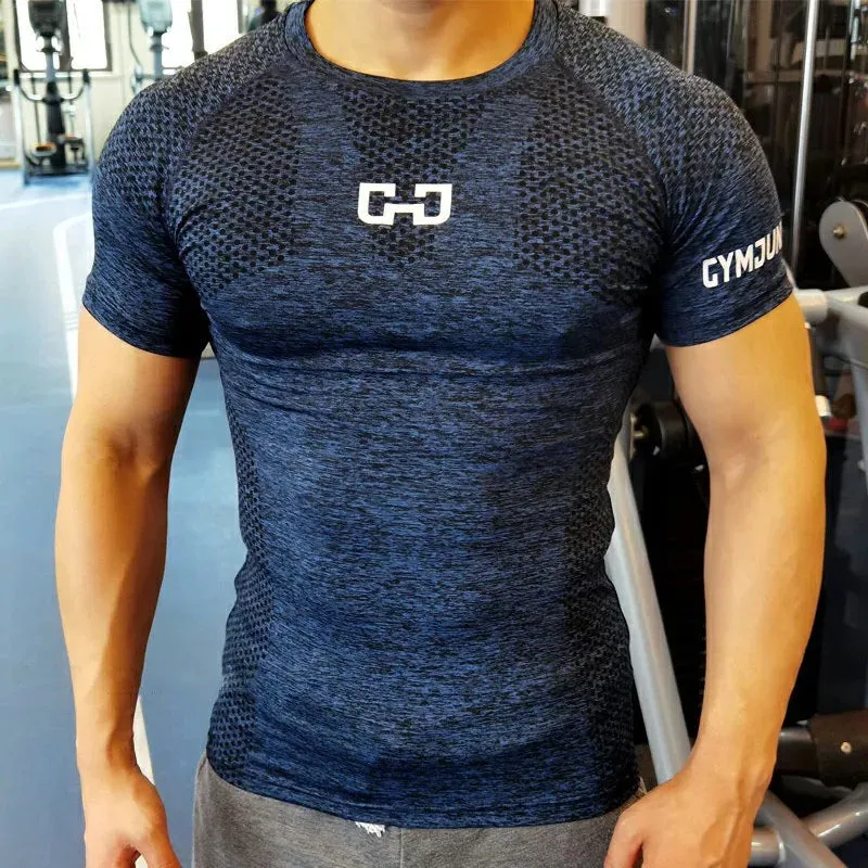 Men's Quick Dry Compression Gym T-shirt