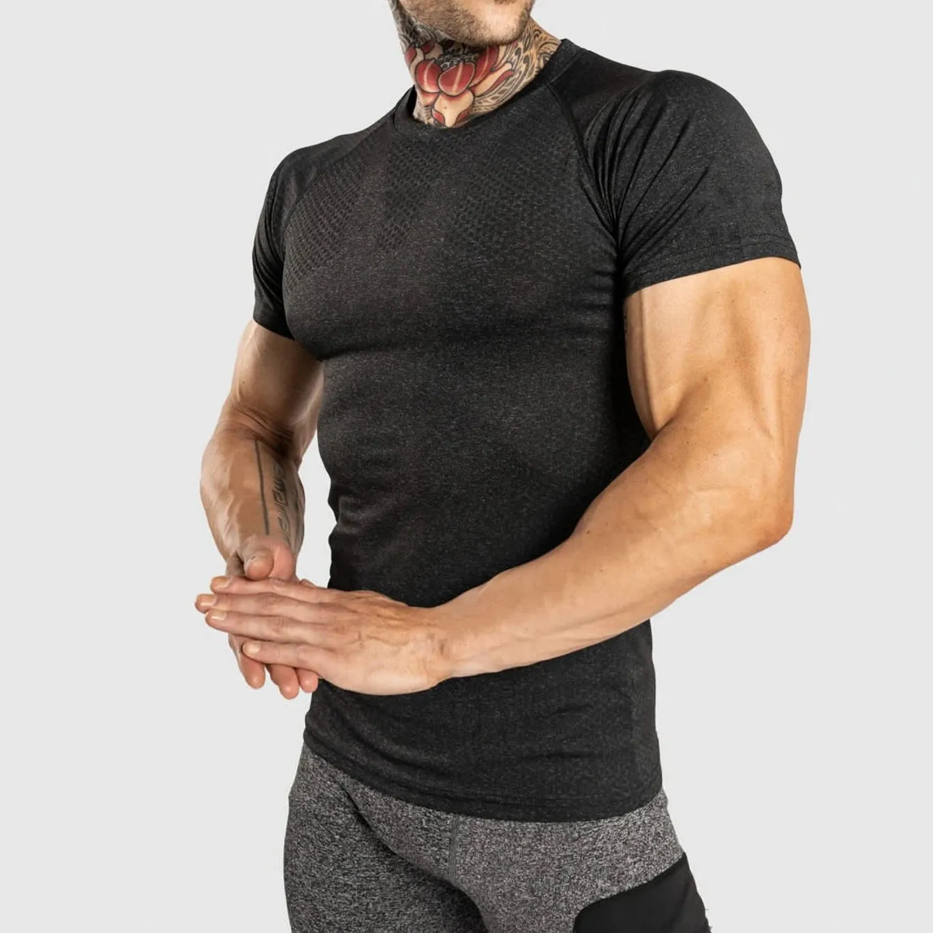 Men's Quick Dry Compression Gym T-shirt
