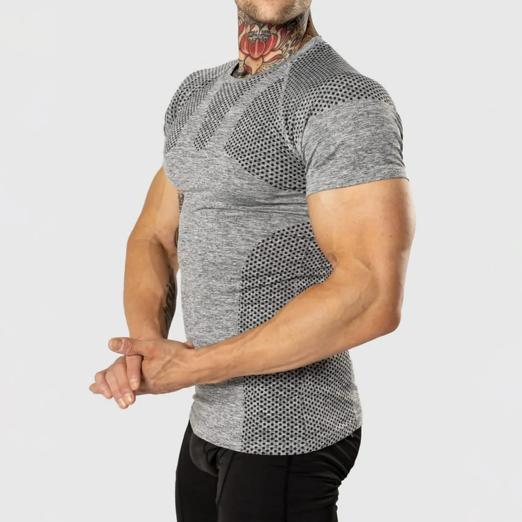 Men's Quick Dry Compression Gym T-shirt