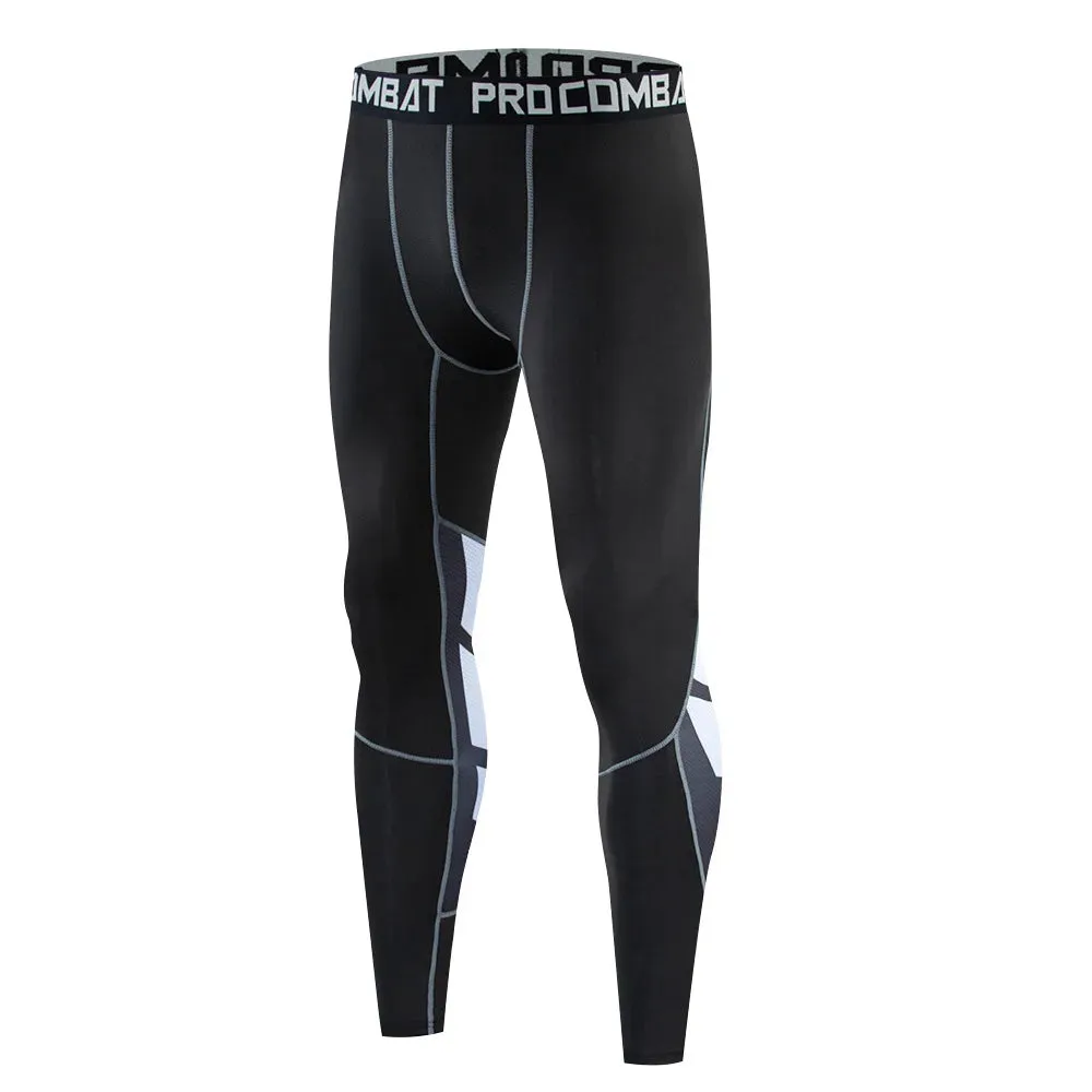Men's Quick Dry Compression Running Tights