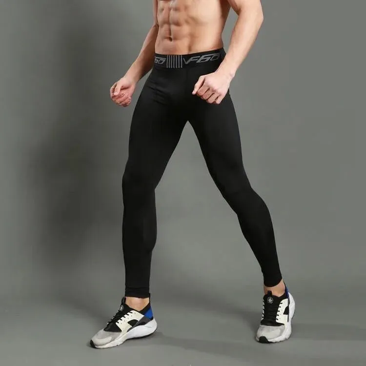 Men's Quick Dry Compression Running Tights