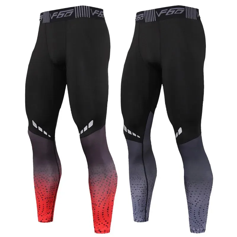 Men's Quick Dry Compression Running Tights
