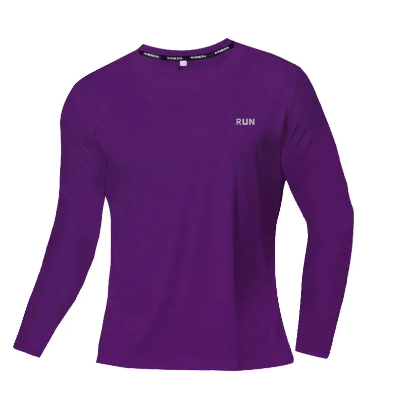 Men's Quick Dry Long Sleeve Running Shirt