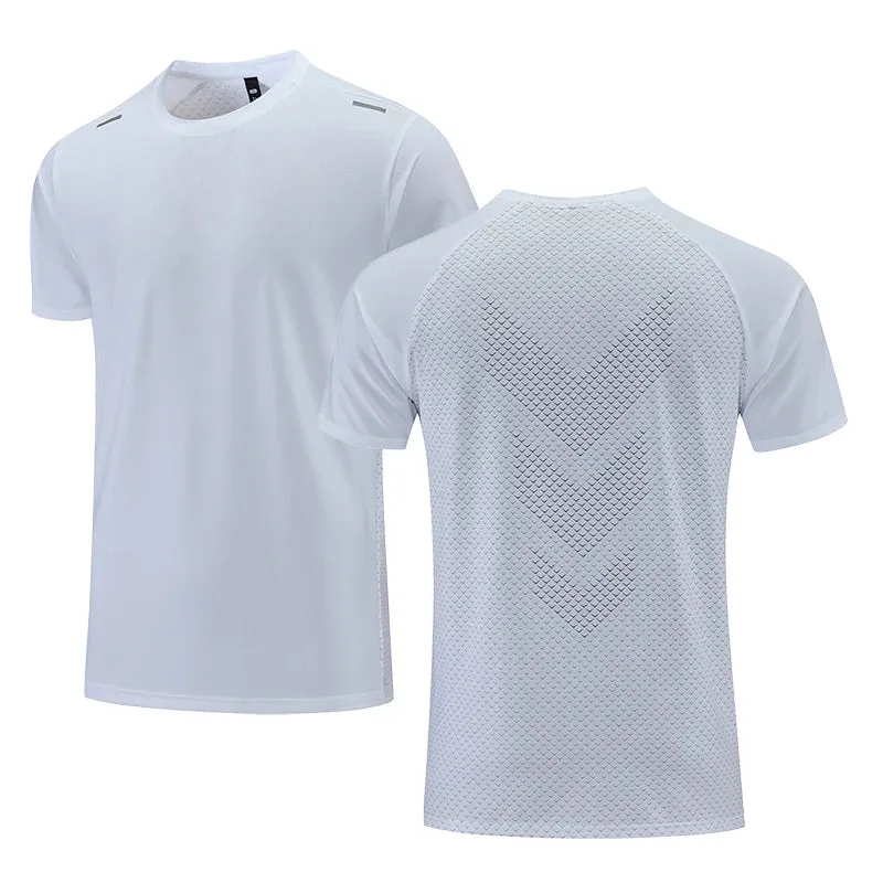 Men's Quick Dry Running T-shirt - Breathable Sportswear