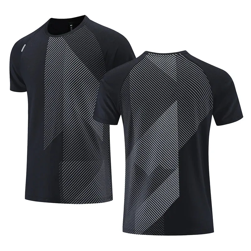 Men's Quick Dry Running T-shirt - Breathable Sportswear