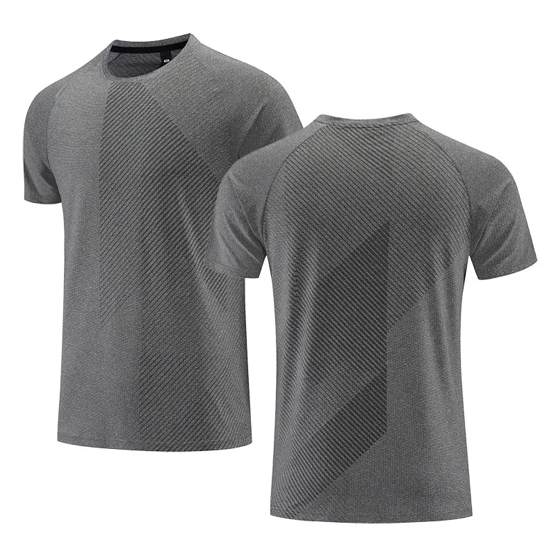 Men's Quick Dry Running T-shirt - Breathable Sportswear