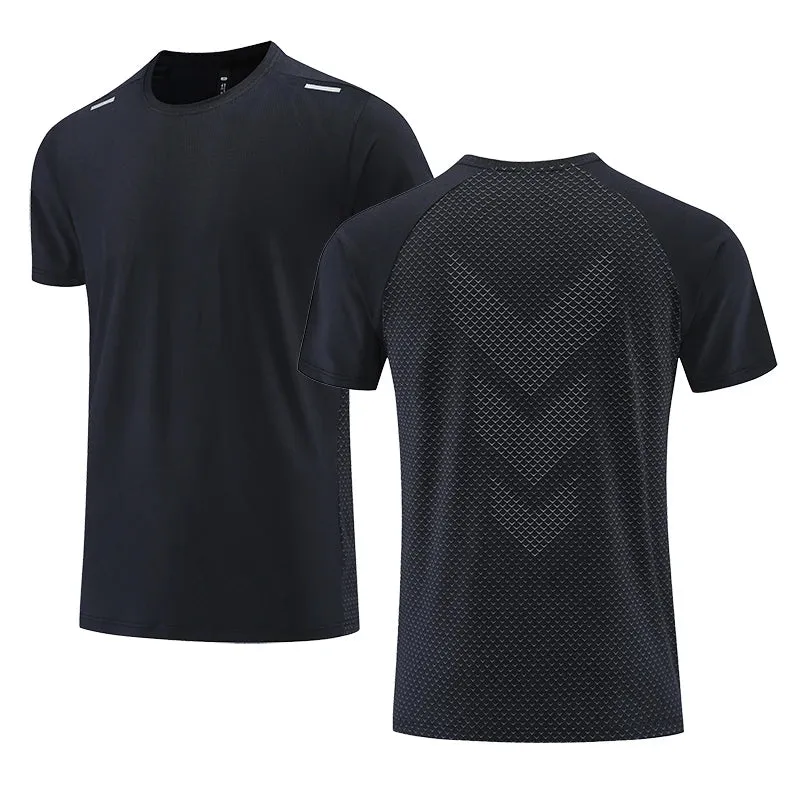 Men's Quick Dry Running T-shirt - Breathable Sportswear