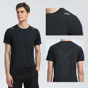 Men's Quick Dry Running T-shirt - Breathable Sportswear