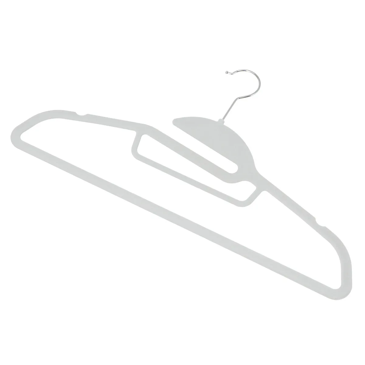 NON-SLIP HANGER FLOCKY W45 5P GY