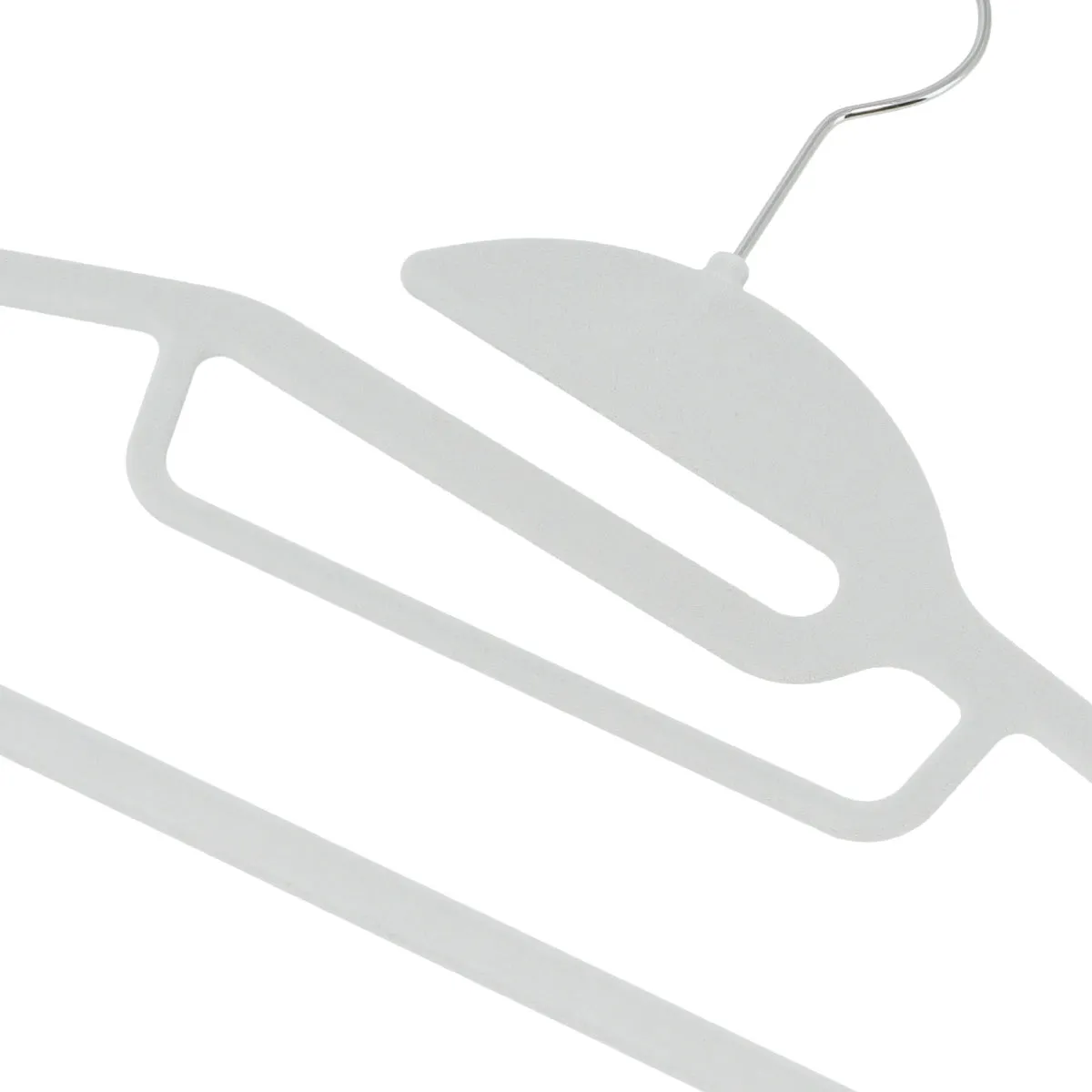 NON-SLIP HANGER FLOCKY W45 5P GY