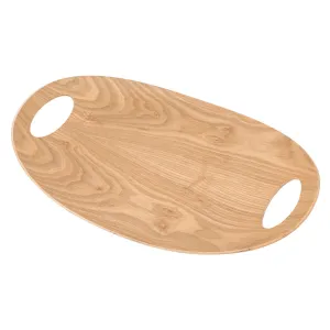 NON-SLIP TRAY OVAL WILLOW