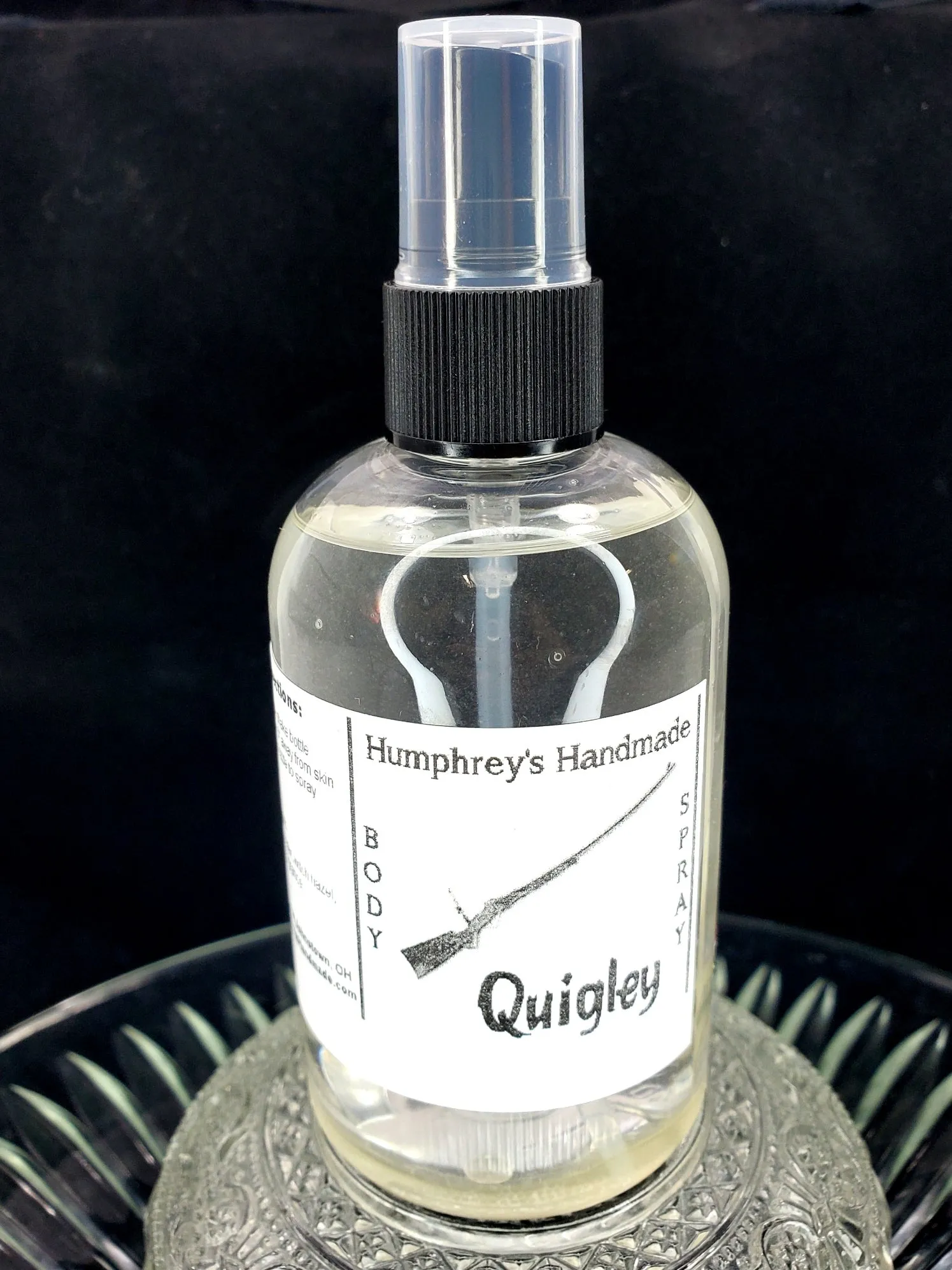 QUIGLEY Men's Body Spray | Hickory & Suede | Masculine
