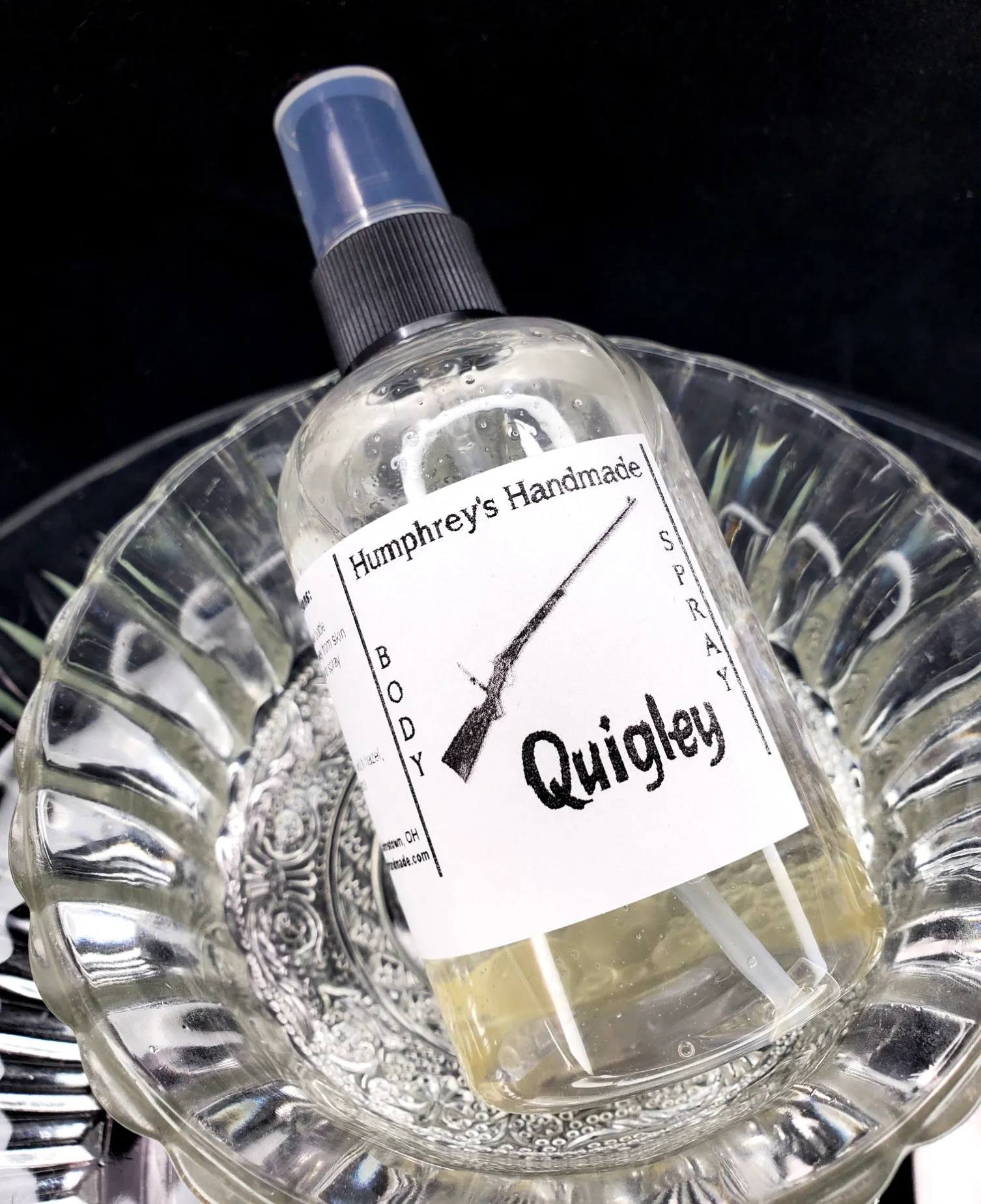 QUIGLEY Men's Body Spray | Hickory & Suede | Masculine